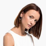 Swarovski Boucles d'oreilles Lifelong Heart, blanc, finition mix de métal - 5517933