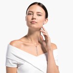 Swarovski Collier en Y Lifelong Heart, blanc, finition mix de métal - 5517952