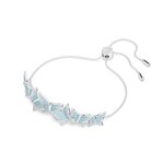 Swarovski Lilia bracelet Butterfly, blue, rhodium plated - 5662184