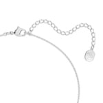 Swarovski Lilia necklace Butterfly, Blue, Rhodium plated - 5662181