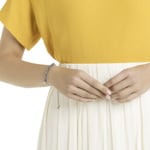 Swarovski Long Beach Armband, grau, Edelstahl - 5528446