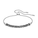 Swarovski Long Beach Armband, grau, Edelstahl - 5528446