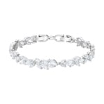 Swarovski Louison Armband, weiss, rhodiniert - 5419244