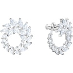 Swarovski Louison earrings, white, rhodium plated - 5419245