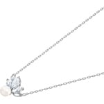 Swarovski Collier Louison Pearl, blanc, métal rhodié - 5422685