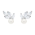 Swarovski Louison Pearl Ohrstecker, weiss, rhodiniert - 5422683