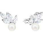 Swarovski Louison Pearl Ohrstecker, weiss, rhodiniert - 5422683