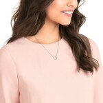 Swarovski Lovely Halskette, weiss, rhodiniert - 5380703