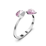 Swarovski Lucent Armreif, rosa, Edelstahl - M5615112