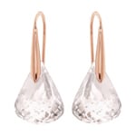 Swarovski Boucles d'oreilles Lunar, métal doré rose - 5528509