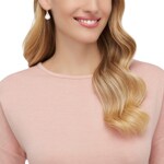 Swarovski Boucles d'oreilles Lunar, métal doré rose - 5528509