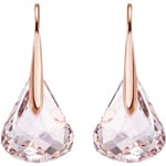 Swarovski Boucles d'oreilles Lunar, métal doré rose - 5528509