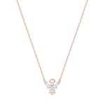 Swarovski Collier Magic Angel, blanc, métal doré rose - 5498966