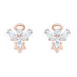 Swarovski Magic Angel earring, white, pink gold plated - 5498971
