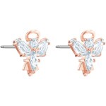 Swarovski Magic Angel earring, white, pink gold plated - 5498971