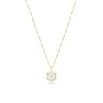 Swarovski Magic Collier Schneeflocke vergoldet