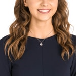 Swarovski Collier Magic, blanc, métal doré rose - 5428431