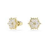 Swarovski Magic Ohrstecker Schneeflocke vergoldet