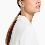 Swarovski Magic Ohrstecker, weiss, rhodiniert - 5428430