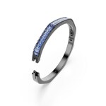 Swarovski Matrix Armreif Baguette Blau rutheniert - M5721176