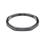 Swarovski Matrix Armreif Baguette Grau rutheniert