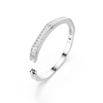 Swarovski Matrix Armreif Baguette Weiss rhodiniert - M5720622