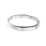 Swarovski Matrix Armreif Baguette Weiss rhodiniert - M5720622