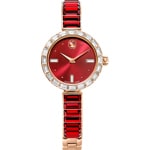 Swarovski Matrix Bangle Rot