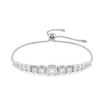 Swarovski Matrix Gradient Armband Rund Weiss rhodiniert