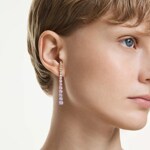 Swarovski Matrix Gradient Drop-Ohrhänger Rund Mehrfarbig rhodiniert - 5751195