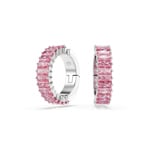Swarovski Matrix Ohrspangen Baguette Rosa rhodiniert - 5719140