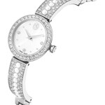 Swarovski Matrix Pearl Bangle Silvery - 5743680