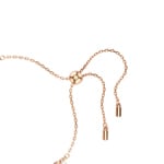 Swarovski Matrix Tennis Bracelet Crystal Pearls White rose gold-plated - 5729506