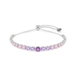 Swarovski Matrix Tennisarmband Mehrfarbig rhodiniert