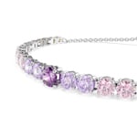 Swarovski Matrix Tennisarmband Mehrfarbig rhodiniert - 5751197