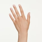 Swarovski Matrix Vittore Eternity Ring Round White gold-plated - M5753849