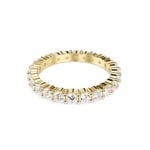 Swarovski Matrix Vittore Eternity Ring Round White gold-plated - M5753849