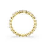 Swarovski Matrix Vittore Eternity Ring Round White gold-plated - M5753849