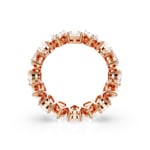 Swarovski Matrix Vittore Ring Tropfen Weiss Rosé vergoldet - M5690090