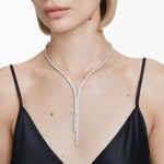 Swarovski Matrix Y-Necklace Rodium plated - 5707988