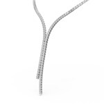 Swarovski Matrix Y-Necklace Rodium plated - 5707988