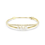 Swarovski Mesmera Armband Verschiedene Schliffe Weiss vergoldet