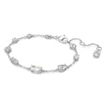 Swarovski Mesmera bracelet Mixed cuts, Scattered design, White, Rhodium plated - 5661530