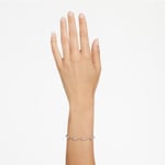 Swarovski Mesmera bracelet Mixed cuts, Scattered design, White, Rhodium plated - 5661530