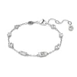 Swarovski Mesmera bracelet Mixed cuts, Scattered design, White, Rhodium plated - 5661530