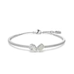 Swarovski Mesmera Armreif, Verschiedene Schliffe, Weiss, Rhodiniert