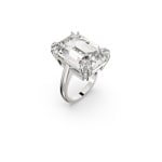 Swarovski Bague cocktail Mesmera, blanc, métal rhodié - M5610383