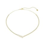 Swarovski Mesmera Collier Verschiedene Schliffe Weiss vergoldet
