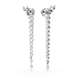 Swarovski Mesmera Drop-Ohrhänger Marquise Weiss rhodiniert - 5748006