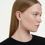 Swarovski Mesmera Drop-Ohrhänger Marquise Weiss rhodiniert - 5748006
